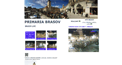 Desktop Screenshot of primaria-brasov.ro