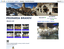 Tablet Screenshot of primaria-brasov.ro